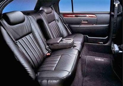 Towncar interior