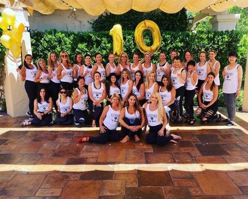 Best barre studio, celebrating 10 years in business