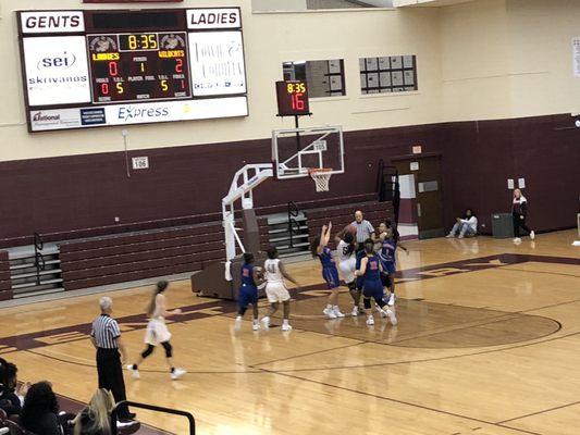 11/15/18. Thursday evening. Shreveport. Gold Dome. Centenary College. Wildcats Women's Basketball Versus the Centenary College Ladies.