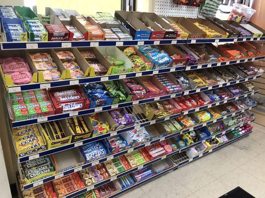 Huge selection of the Candy!