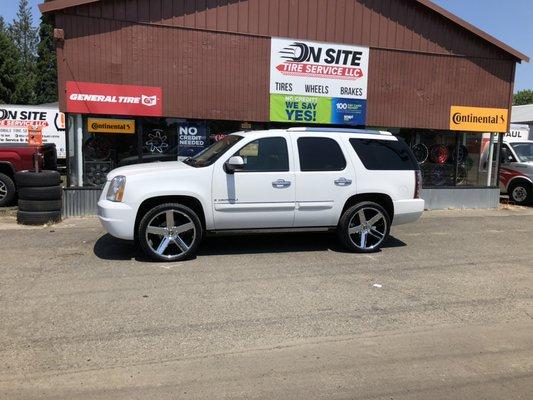 24" Dub Wheels