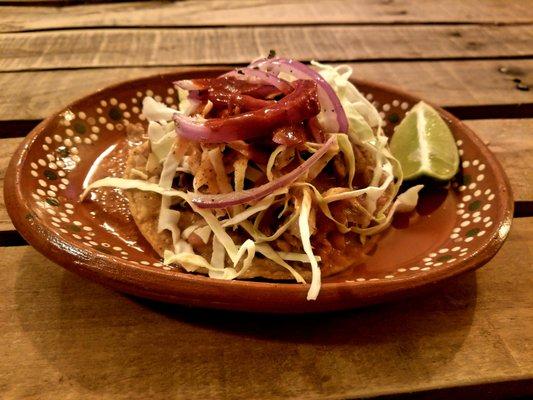 Tostada Con Carne