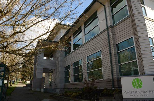 Our office building, 1105 4th Ave. E, Suite B in Olympia.