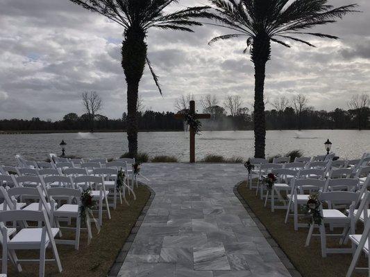 Ceremony set up