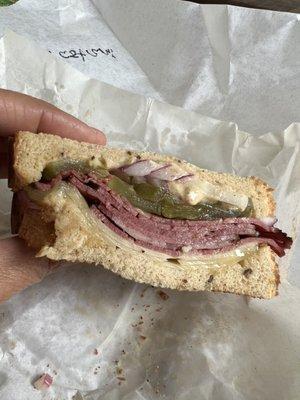 Pastrami sandwich