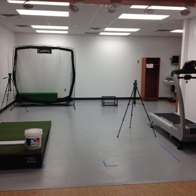 Sports biomechanics evaluation space