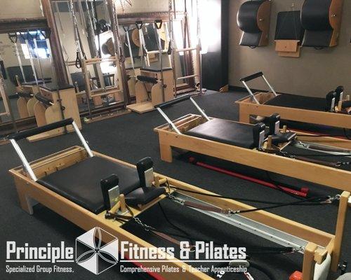 Classical Pilates Studio at Principle-Fitness & Pilates: Classes capped at 3 attendees for safety, quality, and one-on-one attention.