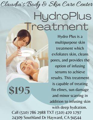 This is one of many different treatments we offer! If you are interested in learning more see our Rejuvenating Facials on our website!