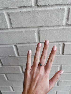 Sns nails with design