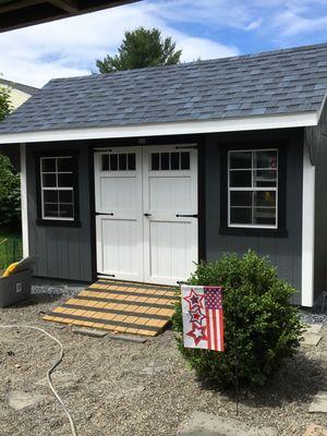 10X14 New England Quaker Shed