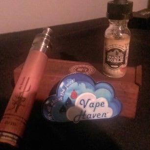 Vapesirs, Kryptonite Vapor, & Charlie Noble Premium VG e-Liquid, all available at Vape Haven!