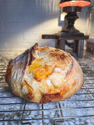 Cheddar Sourdough Loaf