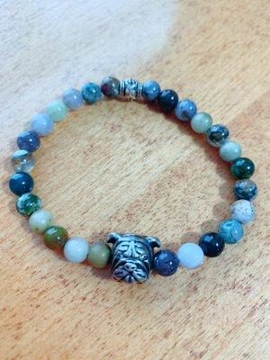 100% handmade Buddhaful Hemi Bracelet; 10% of proceeds are donated to the local animal shelter, and this bracelet is in honor of Hemi.