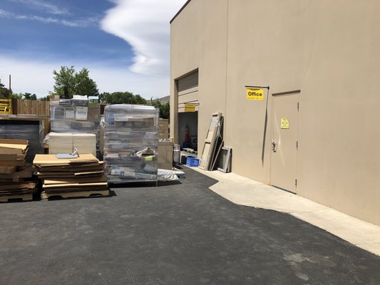 Thursday, June 27, 2019: this is the side of their new location at 4630 US Highway 50 E in Carson City, next to the post office.