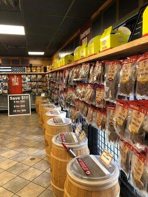 Come check out our selection of traditional jerky flavors!