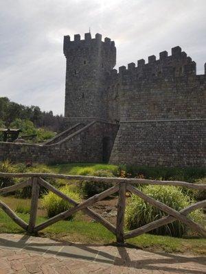 Wine tasting at the Castello di Amore!