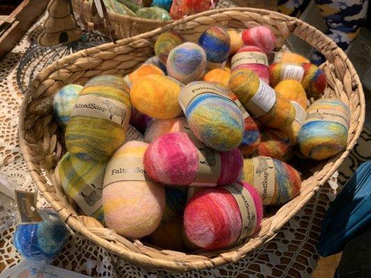 Felted Soaps