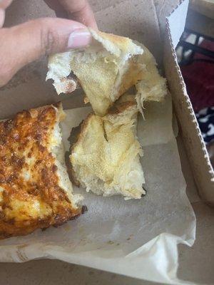 No cheese in the stuffed cheesy bread and took over an hour to bring a my pizza from less than a mile up the road