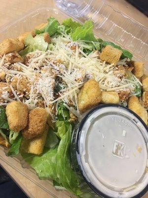 Chicken Caesar salad