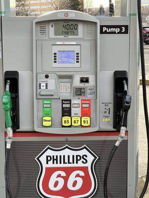 Brand new gas pumps