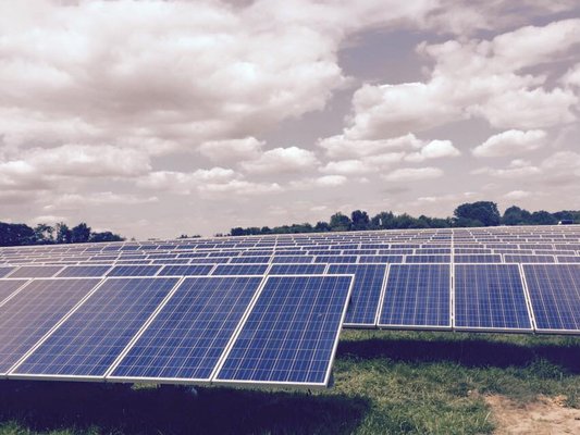 Solar Array for Public School