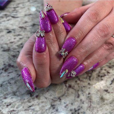 Princess Nails  by Diamond