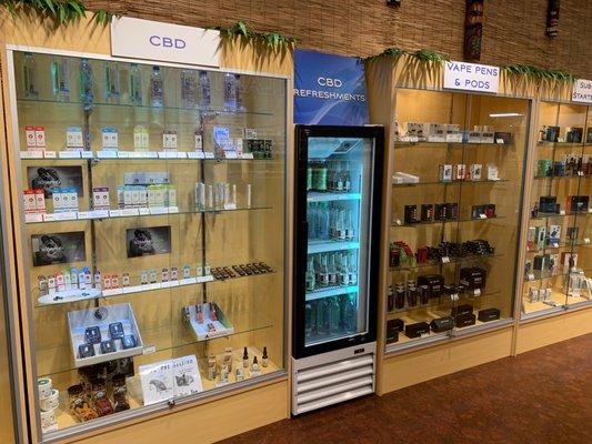 CBD oils, edibles, flower & bud, vapes, and more.