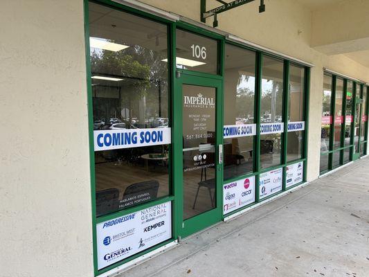 Moved from Boynton Beach to Delray Beach!  GRAND OPENING MARCH 1st 2024!!!! 13800 S JOG RD #106 DELRAY BEACH, FL 33446