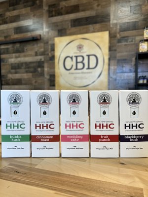 We Carry a Wide Selection of Zen Master HHC Products including Their Assorted Disposable Vape Pens.