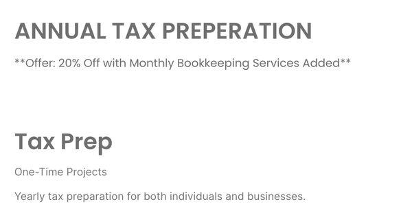 We help you prep all the documents and paperwork you need to file your taxes.