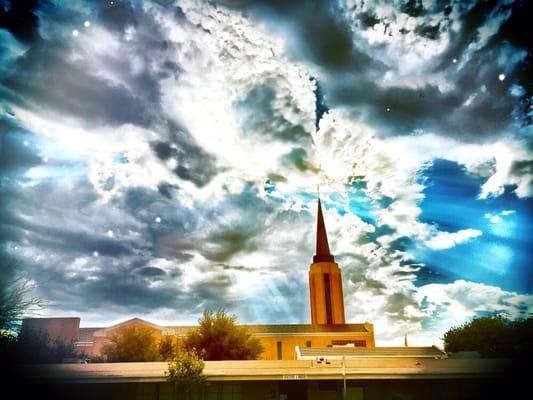 Monsoon season and steeples