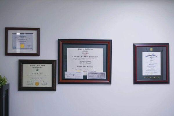 Certifications