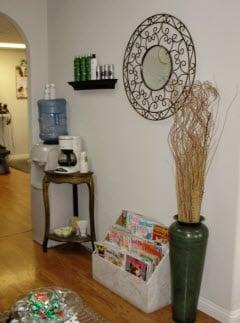 another view of the waiting area of the salon at 12759 Poway Rd # 205, Poway, CA 92064