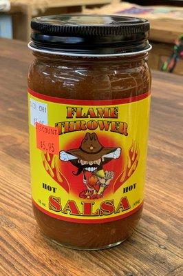 No it is not from New York City!  From the Chili capital of the world New Mexico. Can be found at Back Again Mercantile