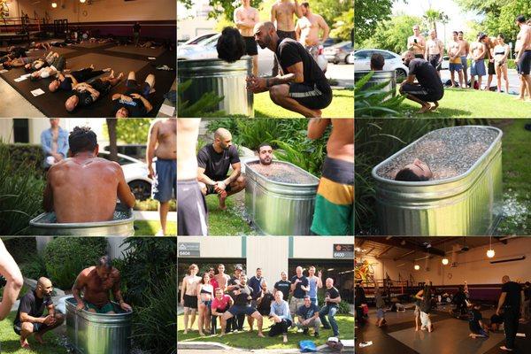 Wim Hof Method Seminar with Martial Artists at The Way of No Way