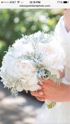 Peony Wedding Bouquet