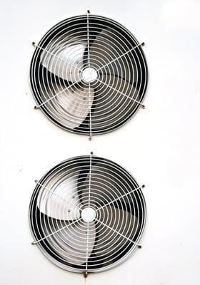 Twin Fan Air Conditioning Condensor Unit