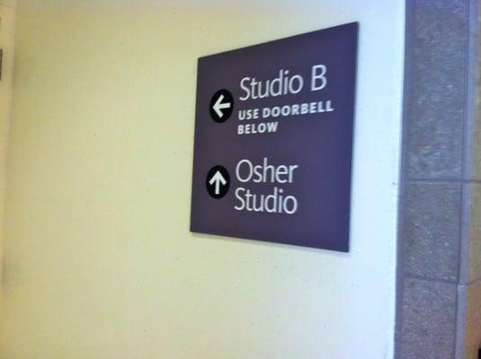 This area also houses rehearsal space and a stage for Berkeley Repertory Theatre! These spaces are available for rent.