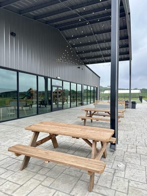 Outside seating