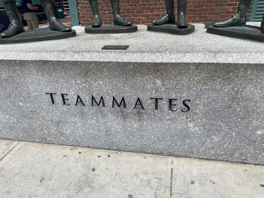 Teammates Statue