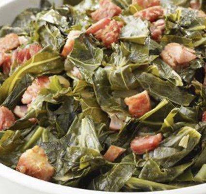 Fresh collard greens