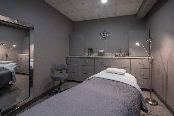 Medspa treatment room