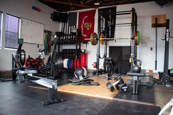 all the equipment you could possibly need to get into great shape!