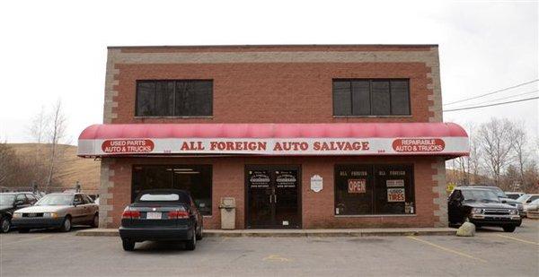 WELCOME TO ALL FOREIGN AUTO SALVAGE, INC.