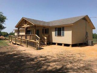 Porch and Gable Roof we built in Quitman, TX