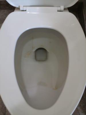 Dirty toilet