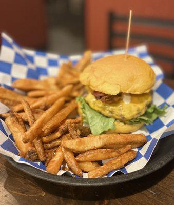 Their beer battered fries are superb!