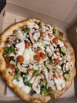 Veggies pizza