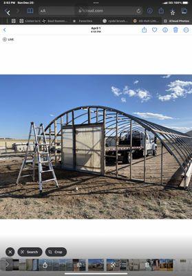 Outbuilding set up and detail by Allworx Handyman Services, Cheyenne, Wy