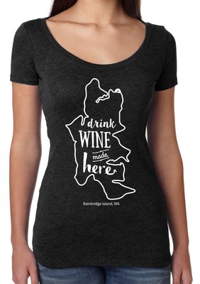 T-shirt design for a wine region.